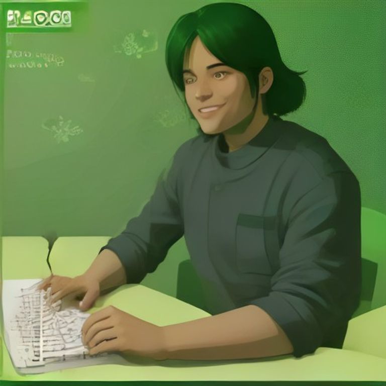 wojak smiling gently while typing on a mechanical keyboard, surrounded by floating green terminal text bubbles that say "oh yeah