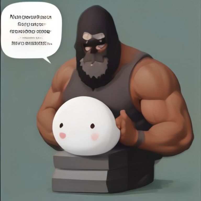 crude cartoon anon hugging a small 45lb weight stack while a giant muscular ghost points at him with a "skill issue" speech bubble