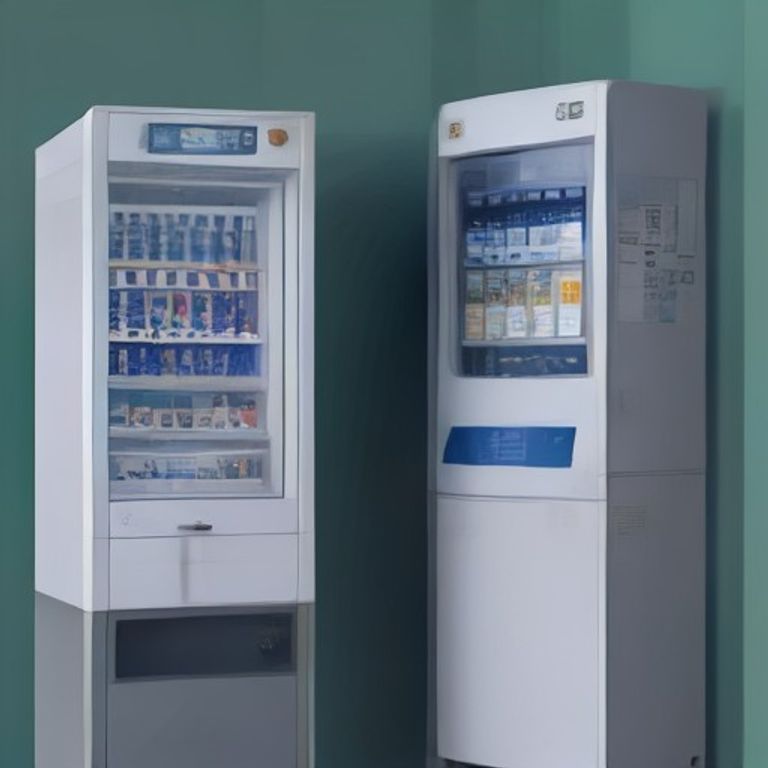 wojak standing in front of a generic japanese vending machine, looking utterly lost while the machine dispenses a single, sad, half-empty bottle of milk