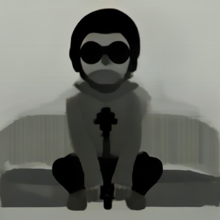 doomer wojak sitting on his bed holding a controller with a guilty face while a giant shadowy figure labeled "Backlog" looms over him