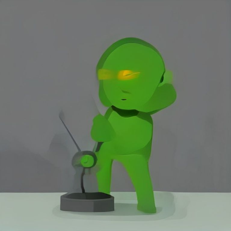 wojak staring at a fan spinning so fast it blurs while holding a tiny wrench