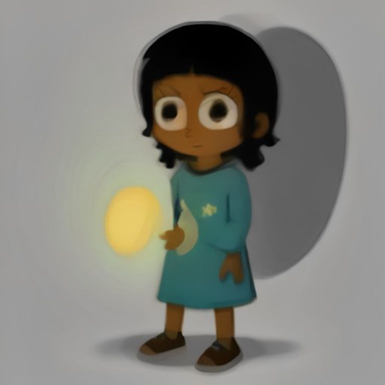 apu holding a sad egg in one hand and a tiny, flickering flashlight in the other, standing inside a dark microwave cavity with a look of profound existential confusion