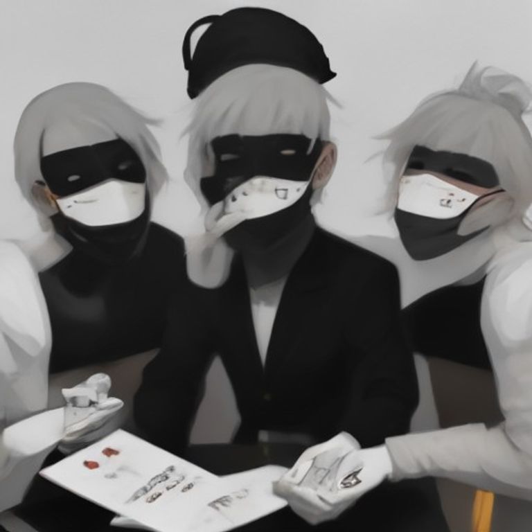 wojak sitting at a poker table with three other wojaks wearing masks of german chancellors, all holding cards labeled "coalition" while the wojak in the corner holds a single card that says