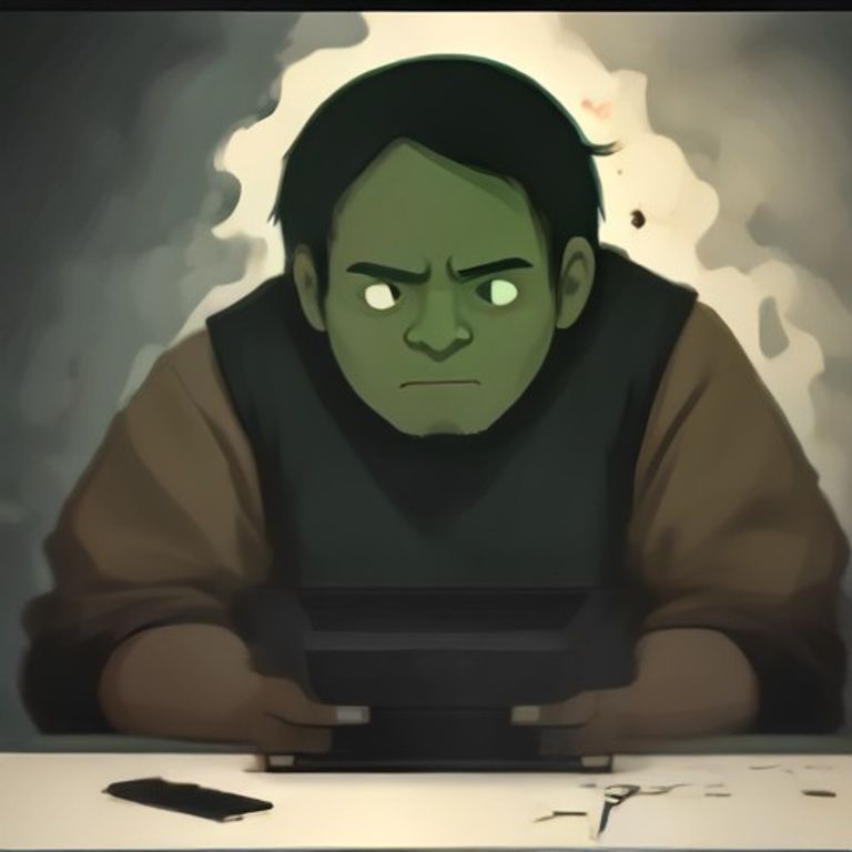 wojak staring at a screen with "0 errors 0 warnings" while a router on fire explodes behind him