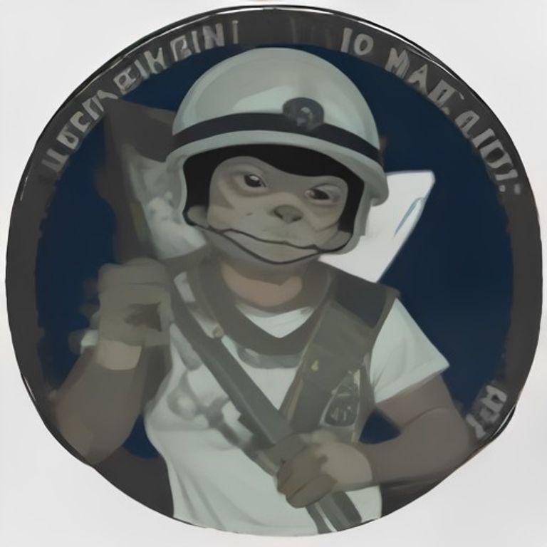 pepe wearing a California state seal like a helmet, holding a tiny baton, while a giant hand slams down on his head with a "2028" tattoo on the knuckle