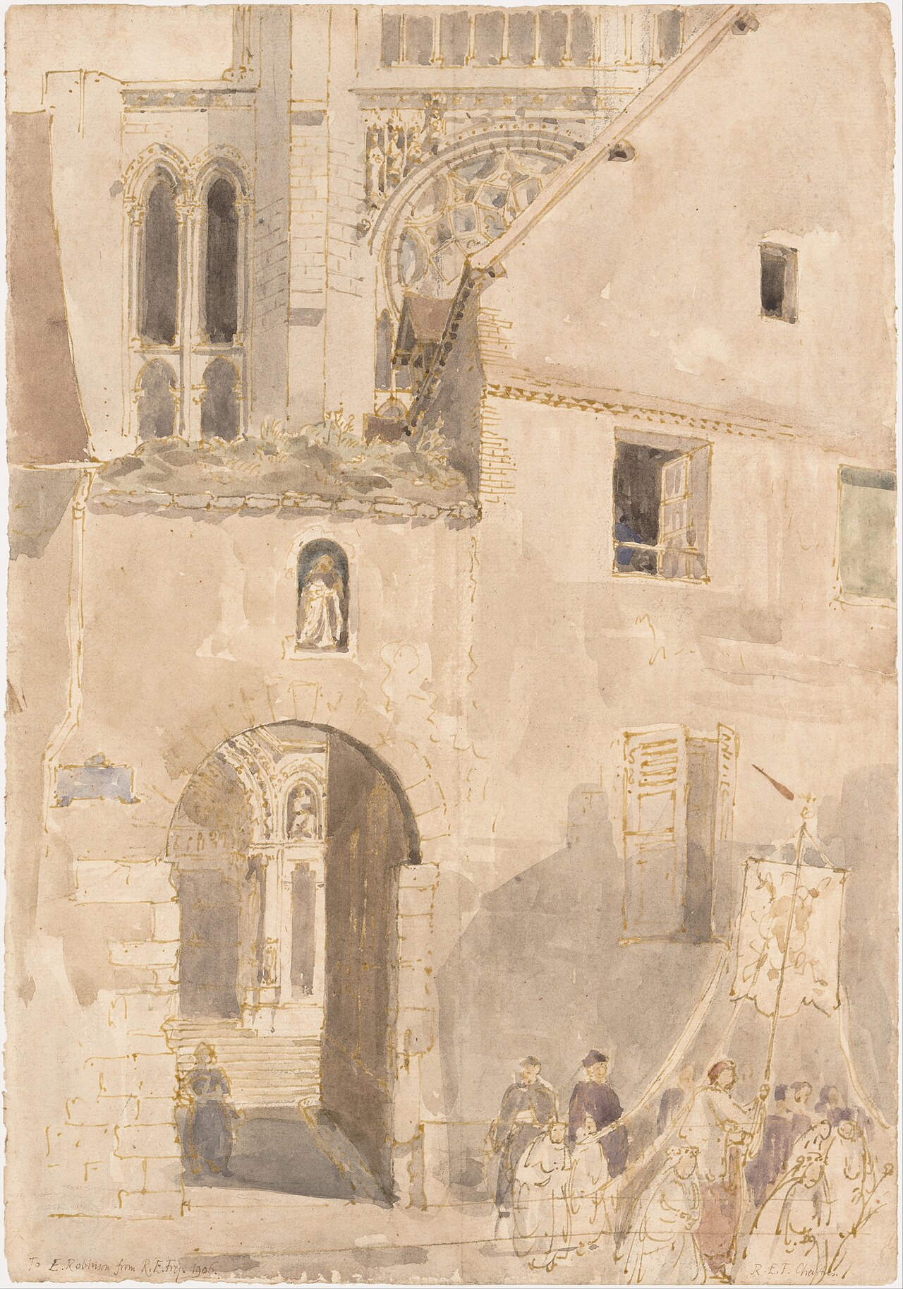 facade of Chartres Cathedral