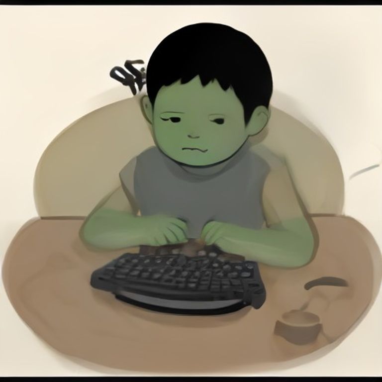 wojak with a mechanical keyboard, crying into a bowl of RAM sticks