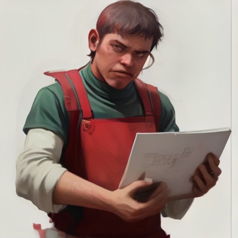 a doomer wojak with a cracked screen face staring at a spreadsheet full of red cells while his thumbs rest on a broken controller