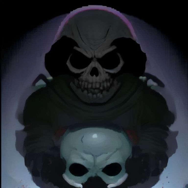 doomer wojak sitting in a dark room clutching a controller, eyes wide and bloodshot, facing a giant glowing pixelated skull boss with 99% health remaining