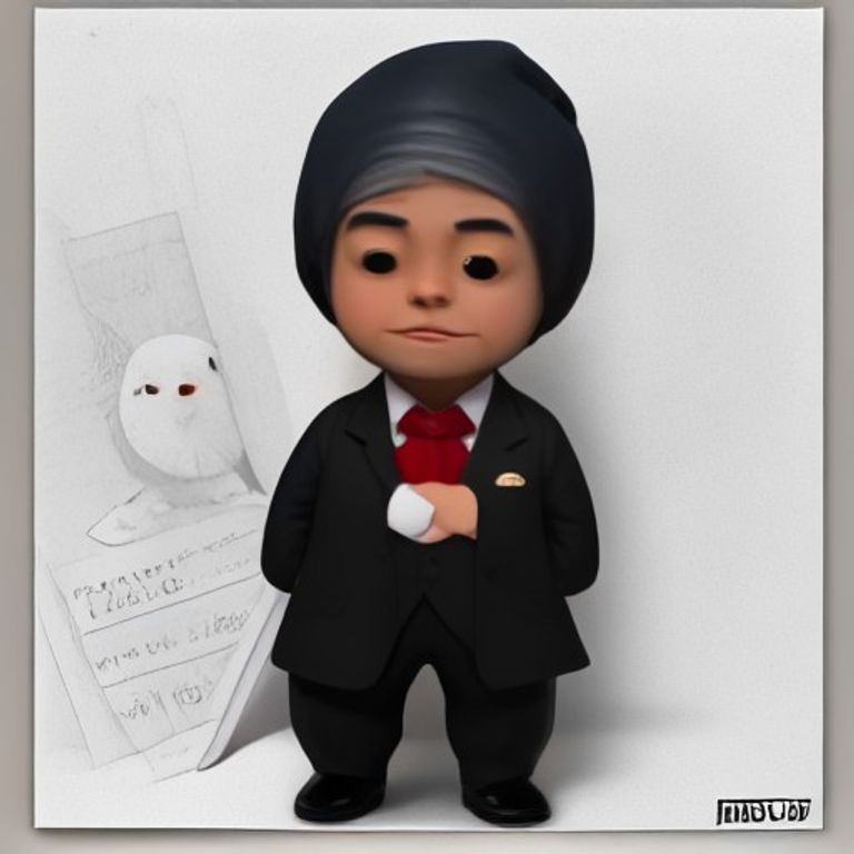 wojak in a tuxedo standing rigid while a pigeon in tactical gear stamps his forehead with a tiny red rubber stamp labeled FORM 14-PIGEON