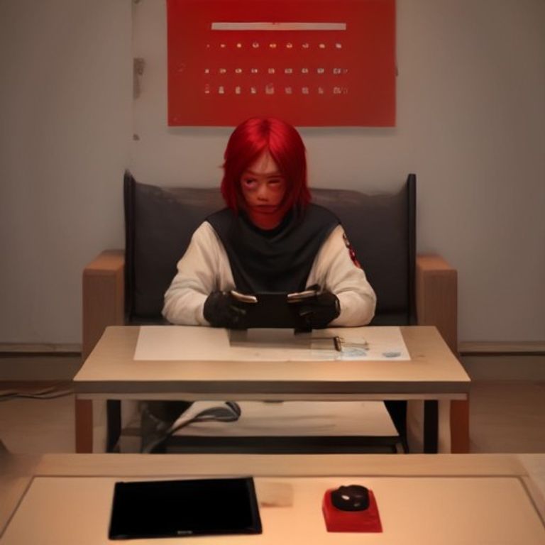 doomer wojak staring blankly at a half-charged game controller on a coffee table, with a calendar on the wall showing three identical days crossed out in red