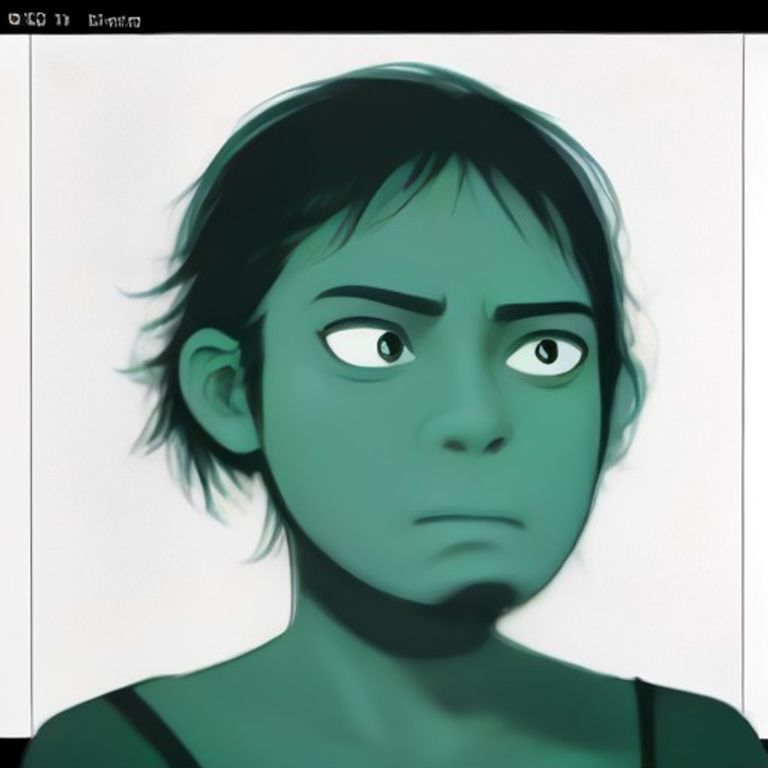 doomer wojak staring at a tv screen displaying only white noise, holding a magnifying glass, looking disappointed