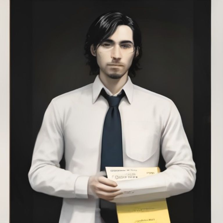 doomer wojak standing in front of his lemonade stand being handed a clipboard by a smug bureaucrat with a "HEALTH INSPECTOR" badge, the sign on the stand says "NO LICENSE NO LEMONADE