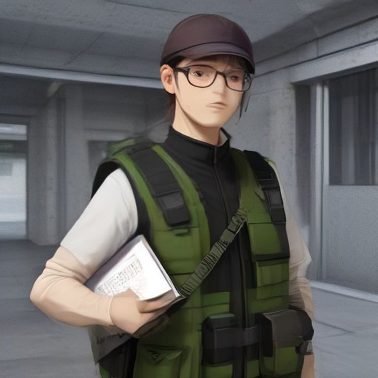 a pigeon in a tactical vest holding a clipboard titled "Form 14-pigeon" while staring intensely at a wifi router