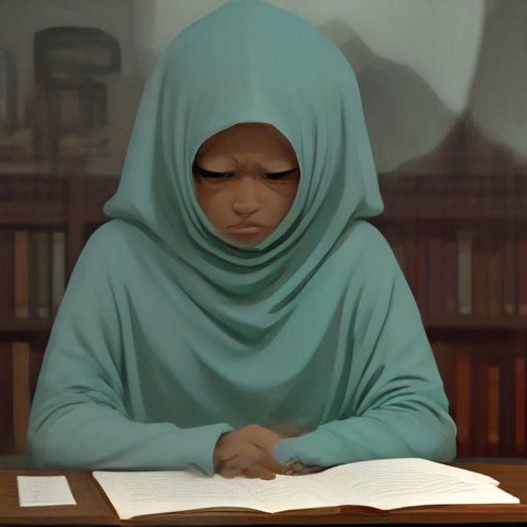 wojak sitting at a desk covered in books, eyes wide and unblinking, sweat droplets flying, while a ghost of his past self watches him with mild disgust